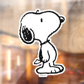 Snoopy Classic Comics Pattern Raamsticker (Vel 2)