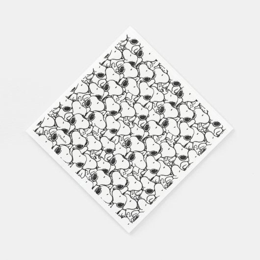 Snoopy Classic Comics Pattern Servet (Hoek)