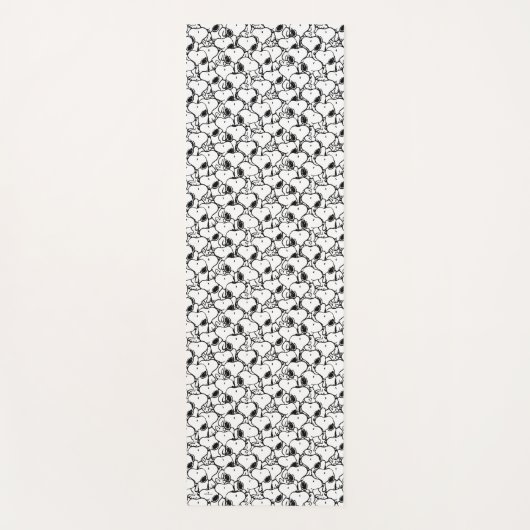 Snoopy Classic Comics Pattern Yogamat (Voorkant)