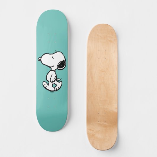 Snoopy Classic Comics Persoonlijk Skateboard (Voorkant)