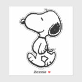 Snoopy Classic Comics Sticker (Vel)