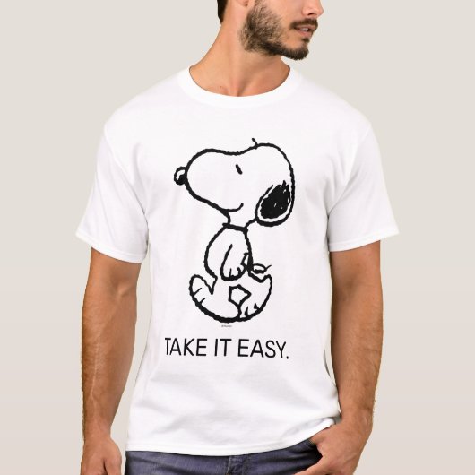 Snoopy Classic Comics T-shirt (Voorkant)