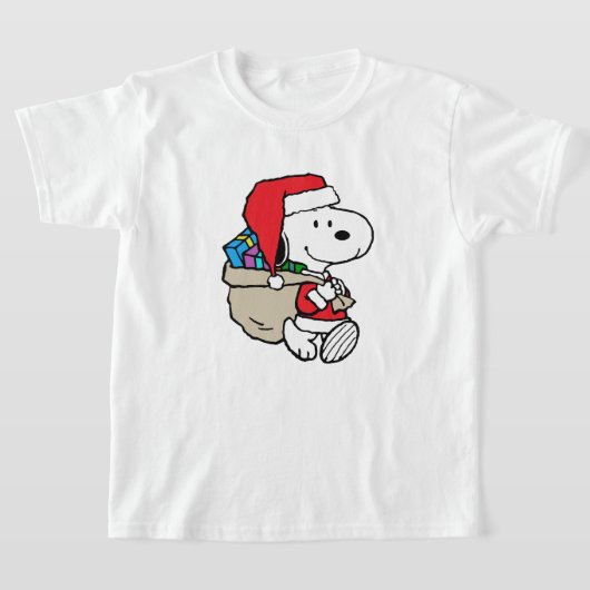 snoopy claus t-shirt (Laagn)
