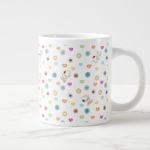 Snoopy Colorful Hearts Patroon Grote Koffiekop