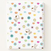 Snoopy Colorful Hearts Patroon Notitieboek (Achterkant)