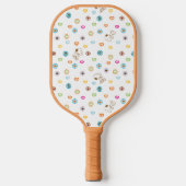 Snoopy Colorful Hearts Patroon Pickleball Paddle (Voorkant)