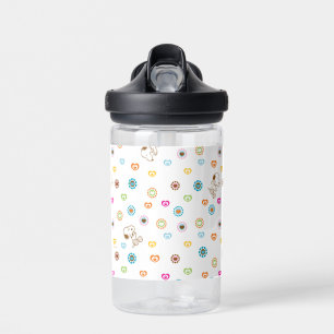 Snoopy Colorful Hearts Patroon Waterfles