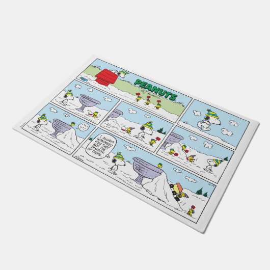 Snoopy & De Bemanning Deurmat (Schuin)