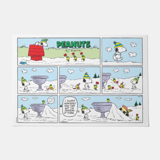 Snoopy & De Bemanning Deurmat (Voorkant)