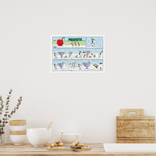Snoopy & De Bemanning Poster (Keuken)