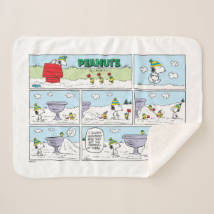 Snoopy & De Bemanning Sherpa Deken