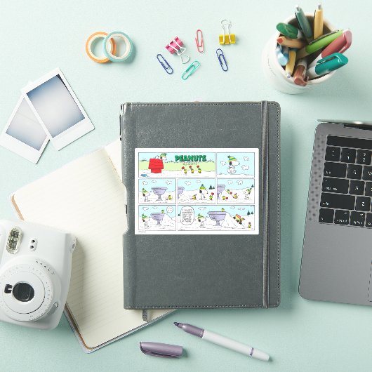 Snoopy & De Bemanning Sticker (iPad Cover)