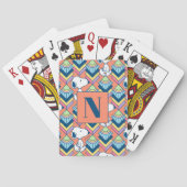 Snoopy Deco Dromen Patroon Speelkaarten (Achterkant)