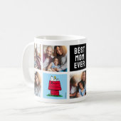Snoopy Doghouse | Beste Mam - Fotocollage Koffiemok (Voorkant links)