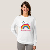 Snoopy | Dream in Color Rainbow T-shirt (Voorkant volledig)