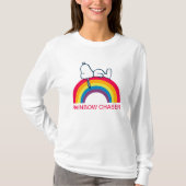 Snoopy | Dream in Color Rainbow T-shirt (Voorkant)