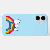 Snoopy | Dream in kleurenregenboog Case-Mate iPhone Case (Achterkant (horizontaal))