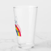 Snoopy | Dream in kleurenregenboog Glas (Links)