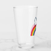 Snoopy | Dream in kleurenregenboog Glas (Rechts)