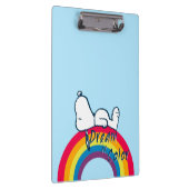 Snoopy | Dream in kleurenregenboog Klembord (Rechts)