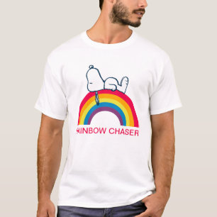 Snoopy   Dream in kleurenregenboog T-shirt