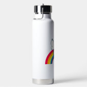 Snoopy | Dream in kleurenregenboog Waterfles (Rechts)