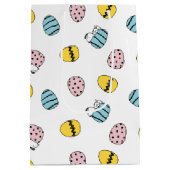 Snoopy Easter Egg Pattern Medium Cadeauzakje (Achterkant)