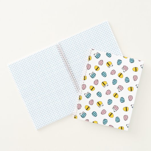 Snoopy Easter Egg Pattern Notitieboek (Binnen)