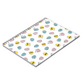 Snoopy Easter Egg Pattern Notitieboek (Linkerzijde)