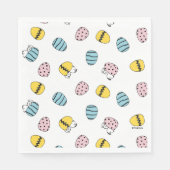 Snoopy Easter Egg Pattern Servet (Voorkant)