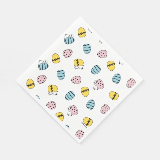 Snoopy Easter Egg Pattern Servet (Hoek)