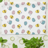 Snoopy Easter Egg Pattern Theedoek (Gevouwen)