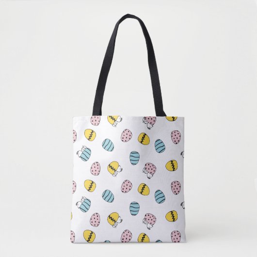 Snoopy Easter Egg Pattern Tote Bag (Voorkant)