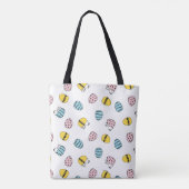 Snoopy Easter Egg Pattern Tote Bag (Achterkant)