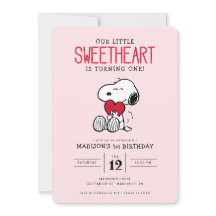 Snoopy | Eerste verjaardag van onze kleine liefje
