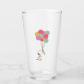 Snoopy en ballonnen glas (Voorkant)