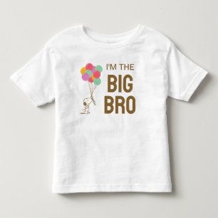 Snoopy en ballonnen   Ik ben de Big Brother Kinder Shirts