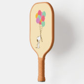 Snoopy en ballonnen pickleball paddle (Links)