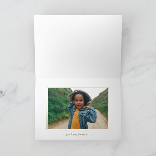 Snoopy en ballonnen verjaardag bedankkaart (Binnen)