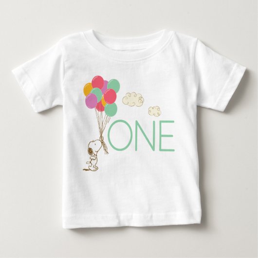 Snoopy en Balloons 1e verjaardag (Voorkant)