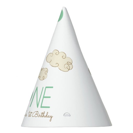 Snoopy en Balloons 1e verjaardag Feesthoedjes (Rechts)