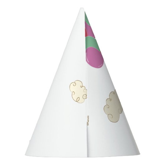 Snoopy en Balloons Birthday Feesthoedjes (Achterkant)