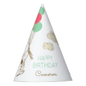 Snoopy en Balloons Birthday Feesthoedjes (Voorkant)