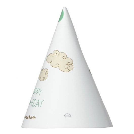 Snoopy en Balloons Birthday Feesthoedjes (Rechts)