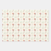 Snoopy en Balloons Birthday Inpakpapier Vel (Voorkant 2)