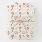 Snoopy en Balloons Birthday Inpakpapier Vel (In situ)