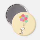 Snoopy en Balloons Magnet (Voorkant / Achterkant)