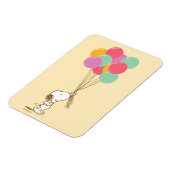 Snoopy en Balloons Magnet Magneet (Linkerzijde)