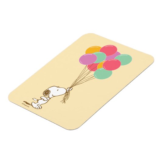 Snoopy en Balloons Magnet Magneet (Linkerzijde)