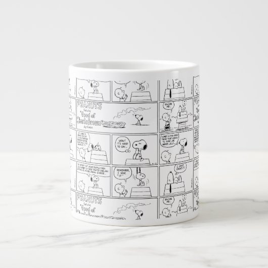 Snoopy en Charlie Brown | Engelse muffin Grote Koffiekop (Voorkant)